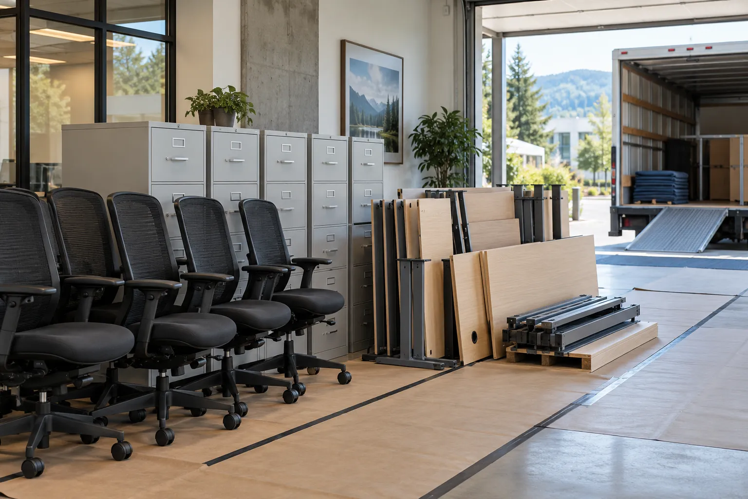 Prepared access for Office Furniture Removal